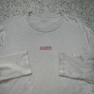 ALL SAINTS Men's OPPOSITION LS CREW Sweatshirt Long Sleeve Pullover Size M